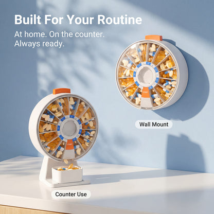 DailyDose Push-Button Pill Dispenser