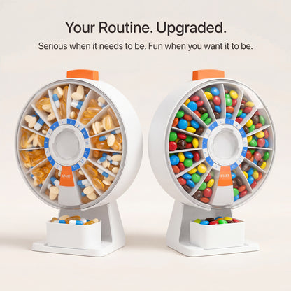 DailyDose Push-Button Pill Dispenser