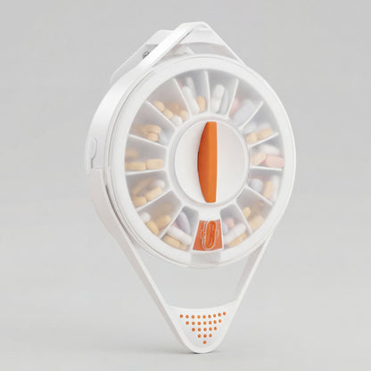 DailyDose Push-Button Pill Dispenser